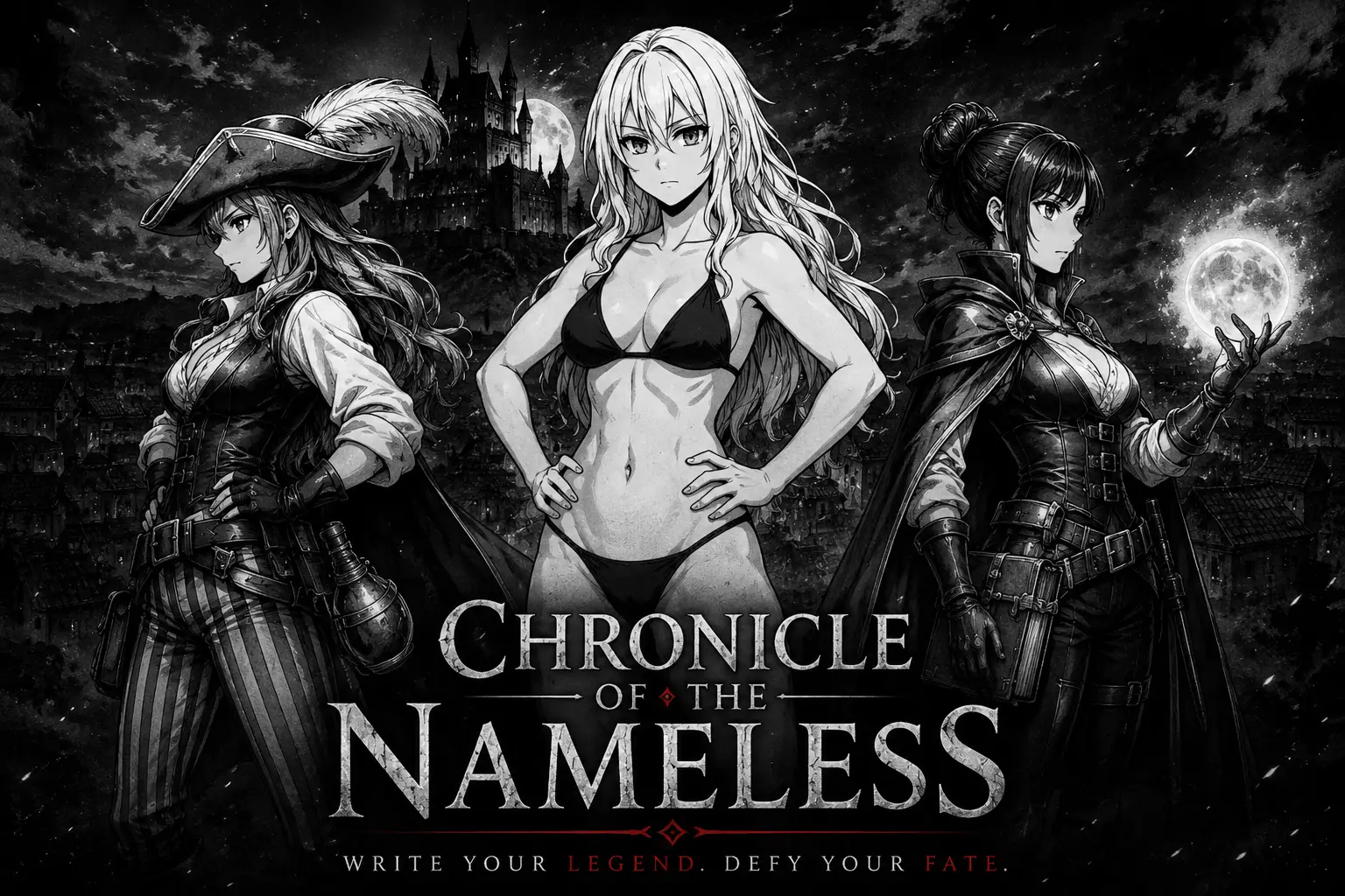 Chronicle of the Nameless cover 0.1 Alpha – Ren'Py adult game by Wepi free download