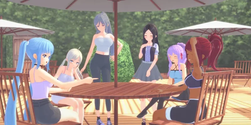 Afterlife Harem cover 0.4.7a – Ren'Py adult game by Aph free download