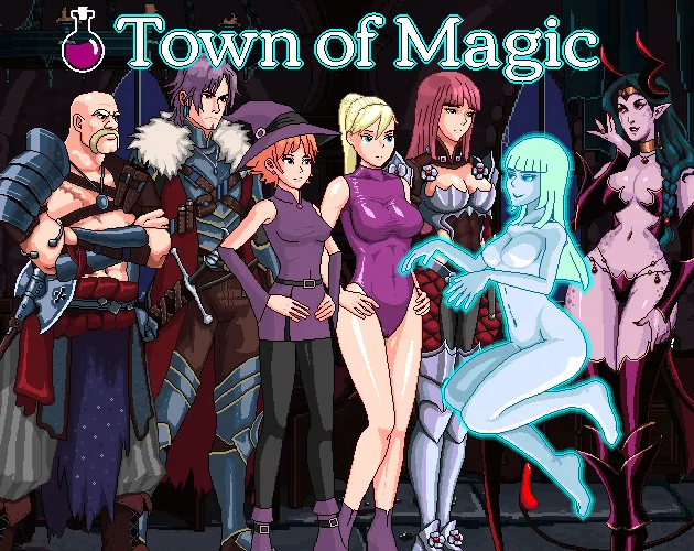 Town of Magic gameplay screenshot 4 (Ren'Py adult game) by Deimus – free download