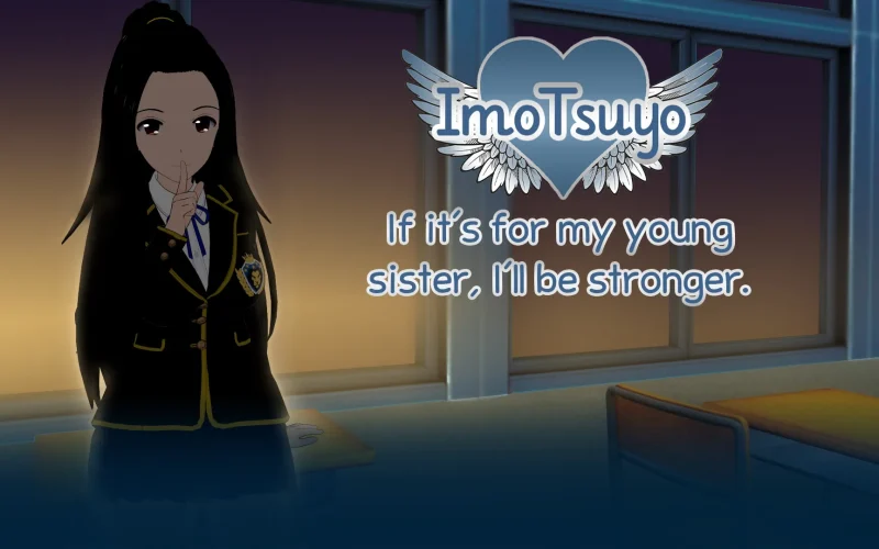 ImoTsuyo: If It’s for My Young Sister, I’ll Be Stronger cover 0.32 – Ren'Py adult game by otaku_argento free download