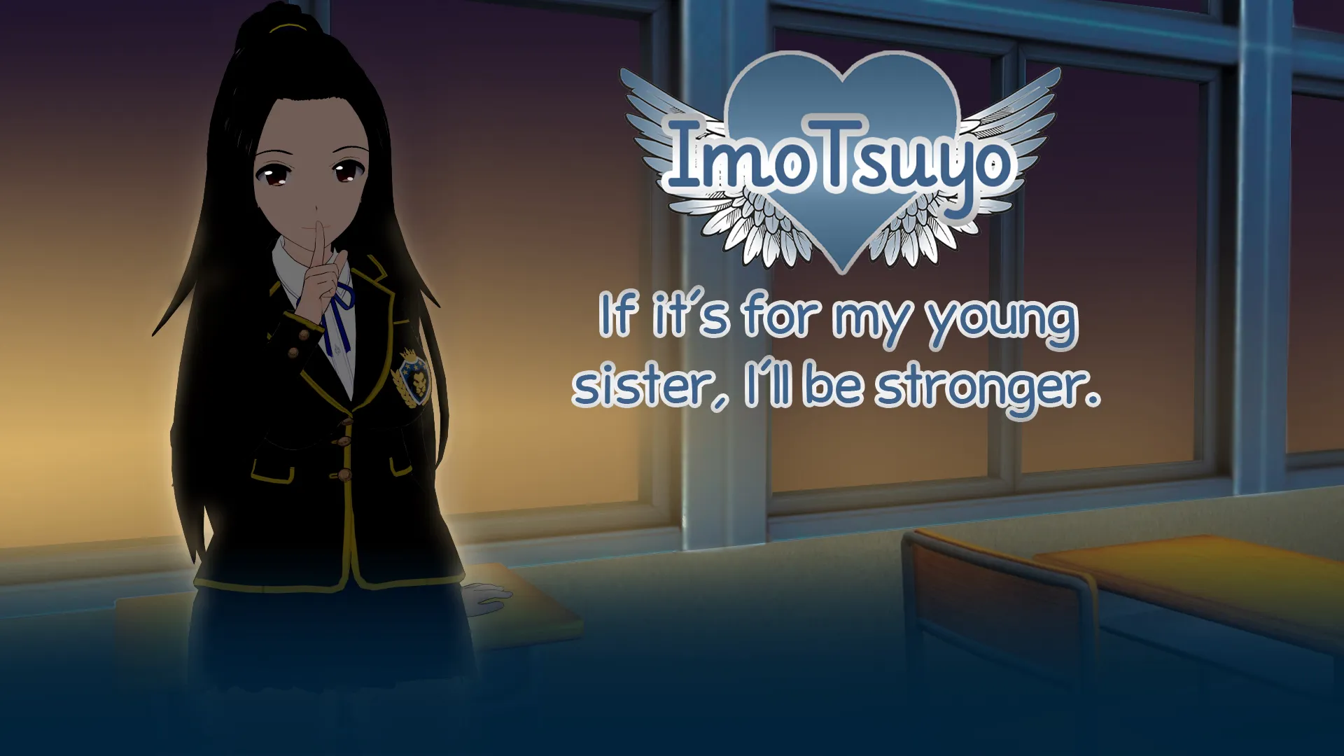ImoTsuyo: If It’s for My Young Sister, I’ll Be Stronger cover 0.32 – Ren'Py adult game by otaku_argento free download