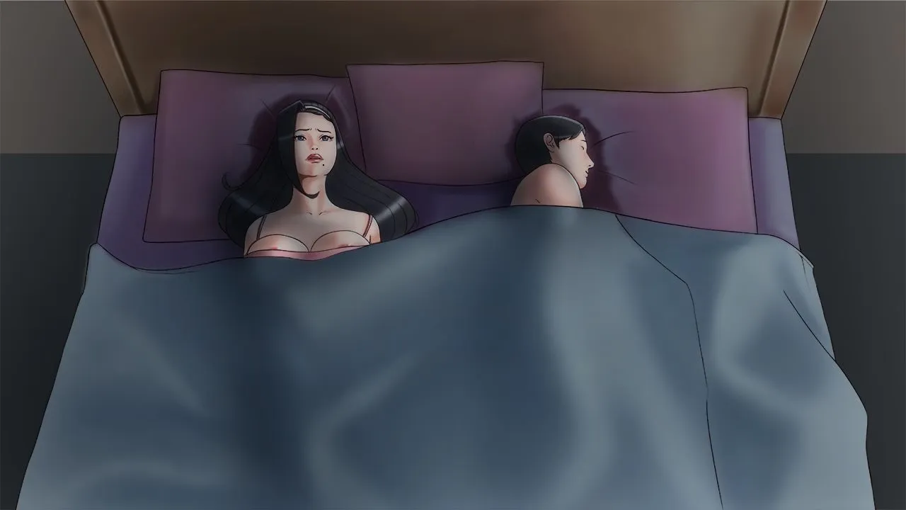 Satisfy Him gameplay screenshot 1 (Ren'Py adult game) by Onedge – free download