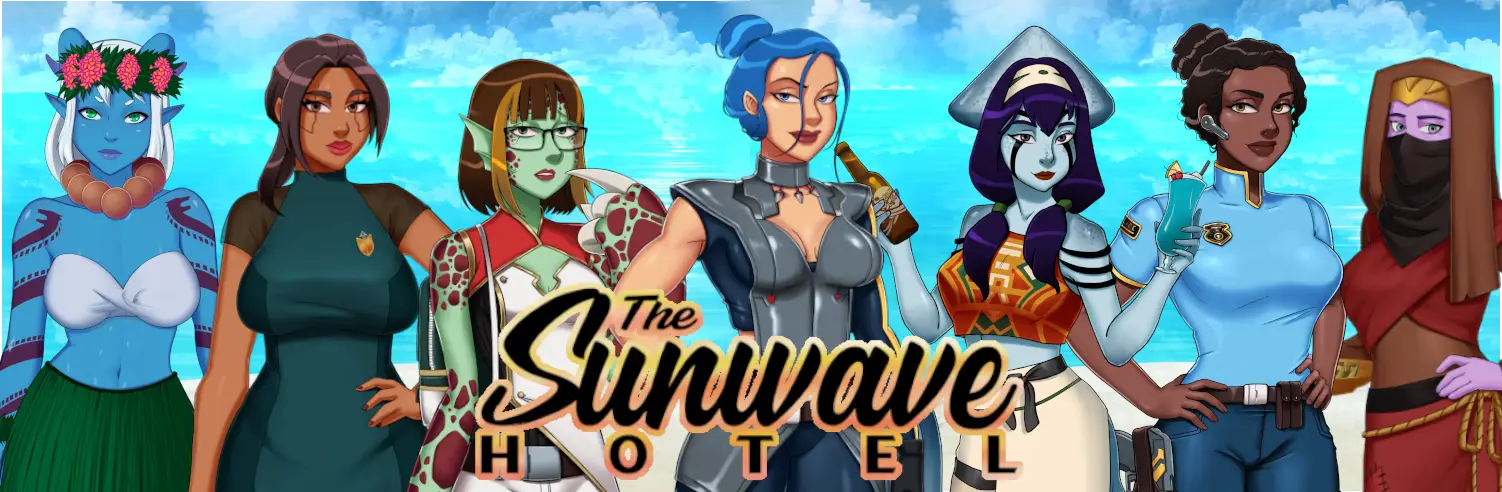 Sunwave Hotel gameplay screenshot 2 (Ren'Py adult game) by Wildquill – free download
