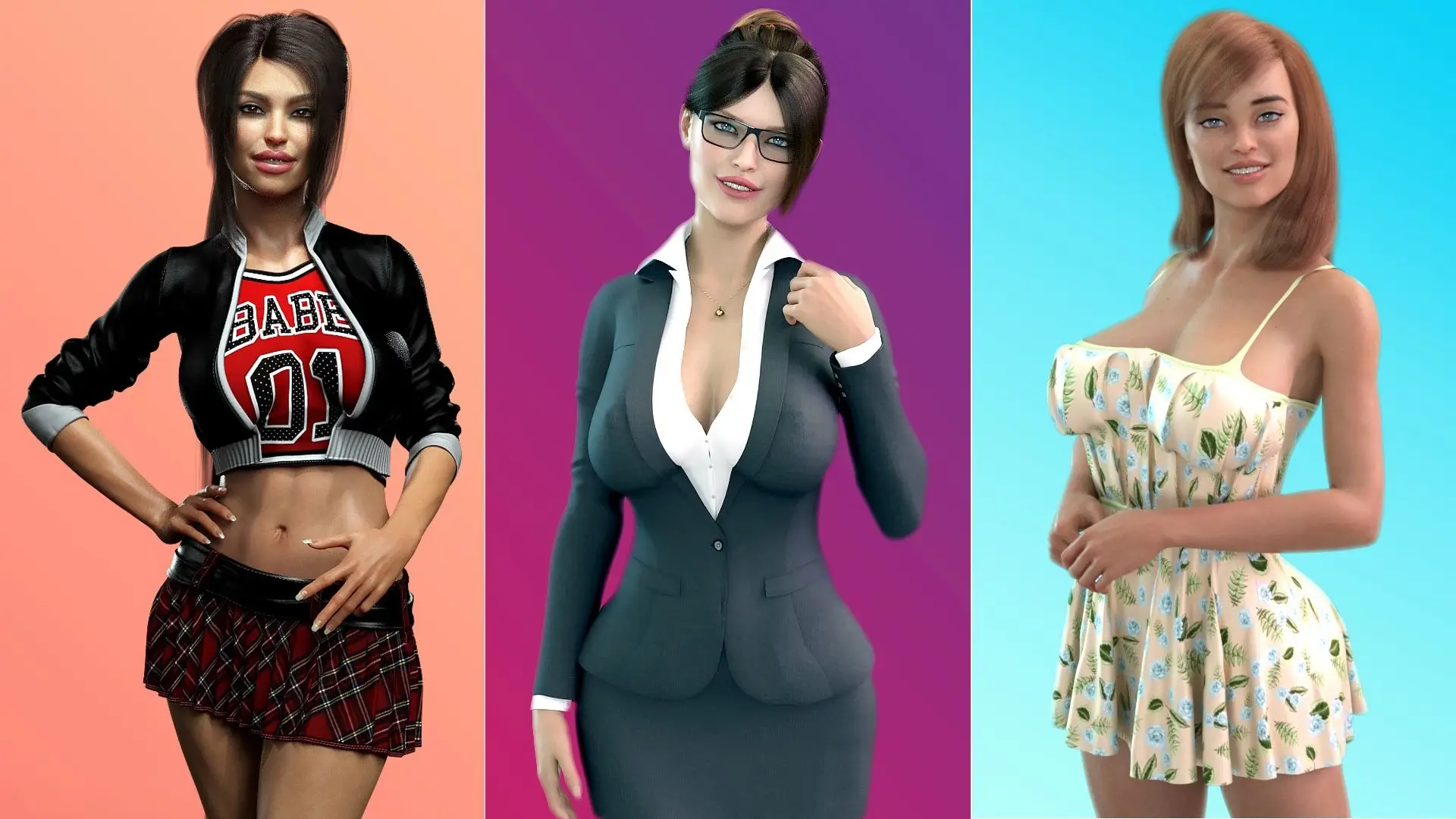 Temptations of Love cover Episode 3 - Final – Ren'Py adult game by Ruby Romance Games free download