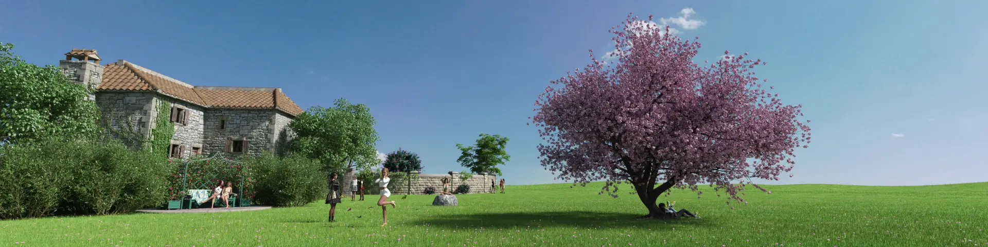 Blossom of Pleasure cover 0.420 – Ren'Py adult game by Bildur free download