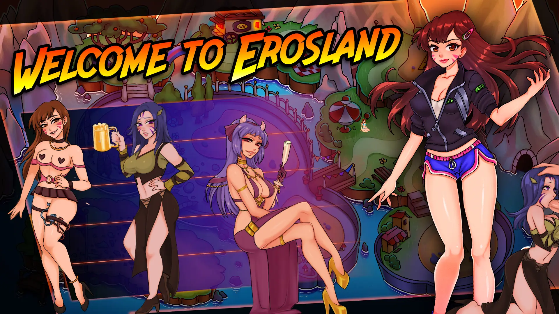 Welcome to Erosland gameplay screenshot 17 (Ren'Py adult game) by PiXel Games – free download