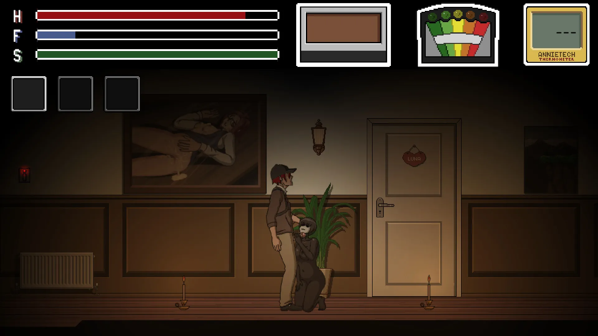Lustful Spirit Hunt gameplay screenshot 7 (Ren'Py adult game) by LAGS – free download