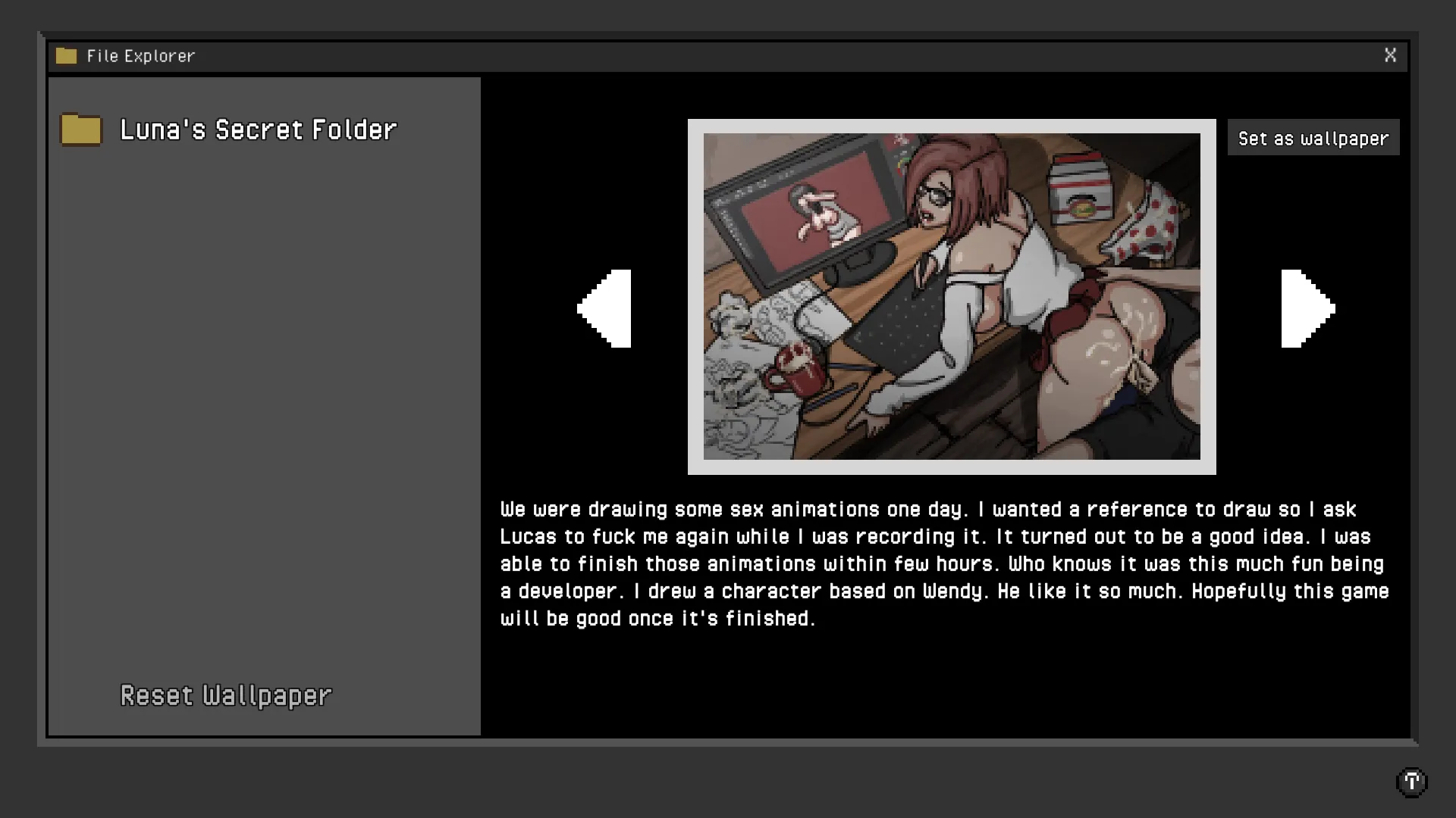 Lustful Spirit Hunt gameplay screenshot 3 (Ren'Py adult game) by LAGS – free download