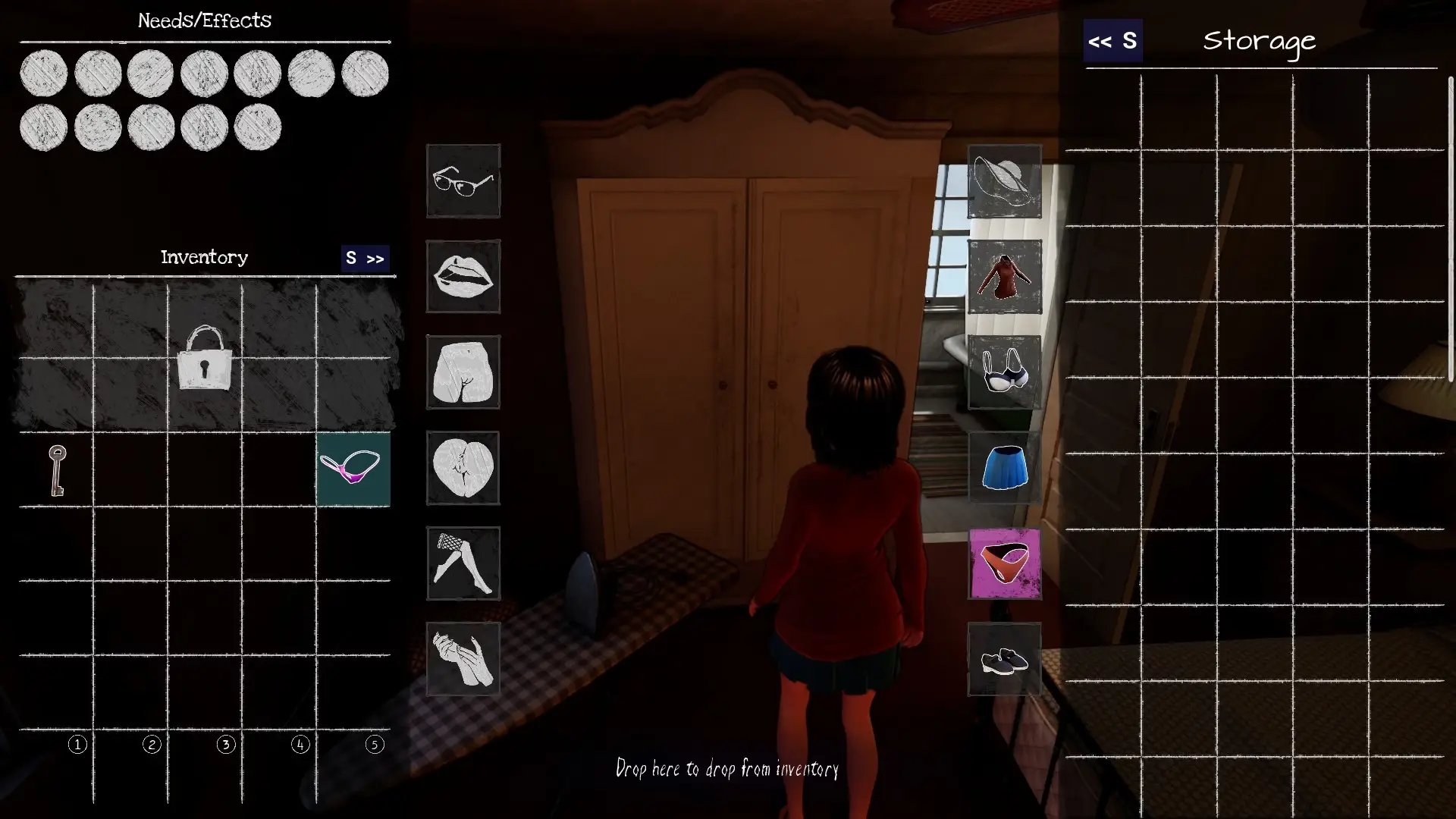 Deluded gameplay screenshot 6 (Ren'Py adult game) by SRT – free download