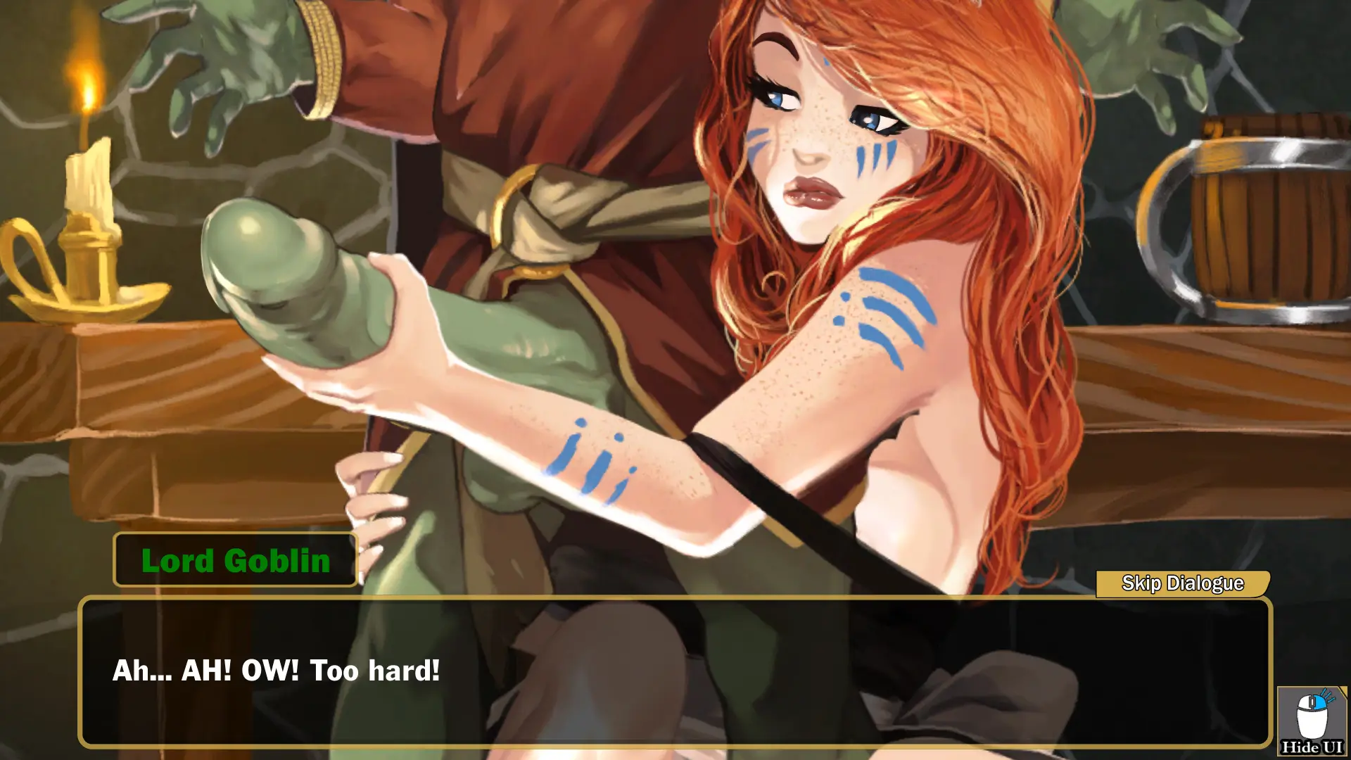 Lord Goblin gameplay screenshot 3 (Ren'Py adult game) by BBBen and his Big Brass Band – free download
