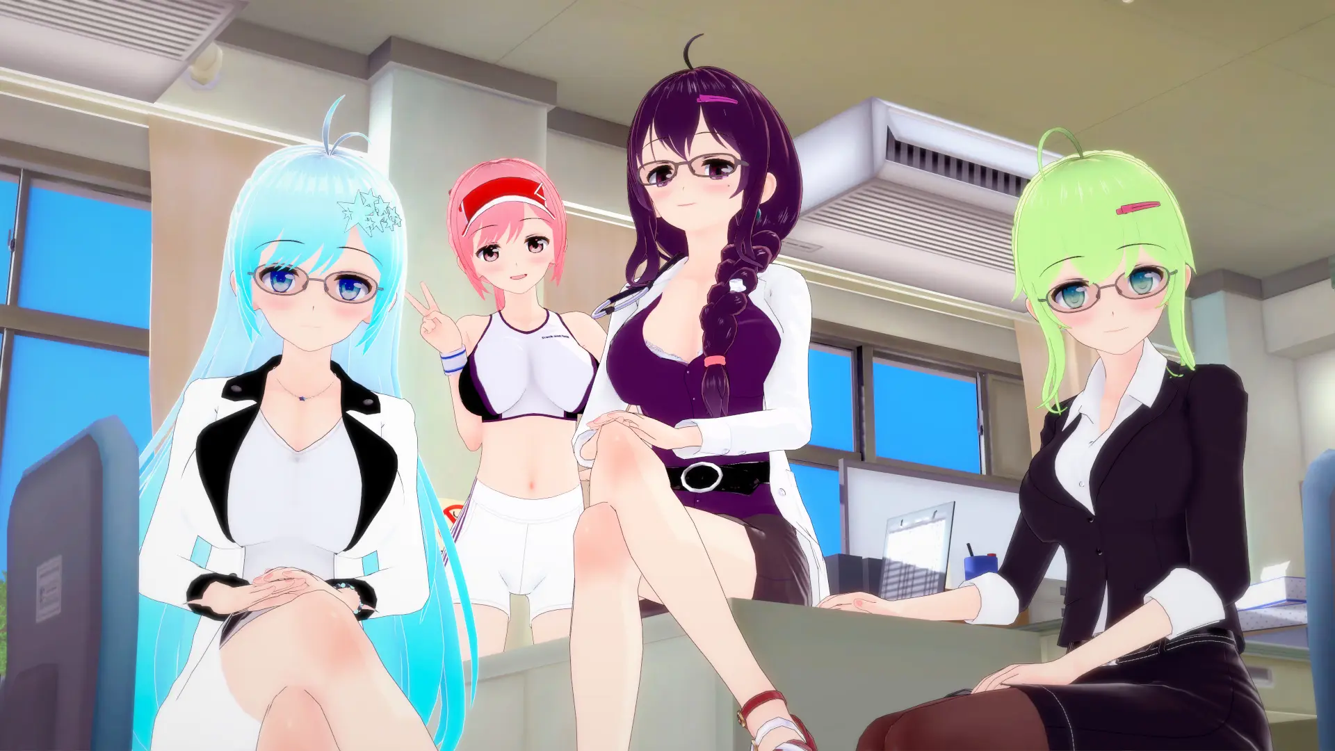 School Tales gameplay screenshot 1 (Ren'Py adult game) by Kenzi Shinyuiki – free download