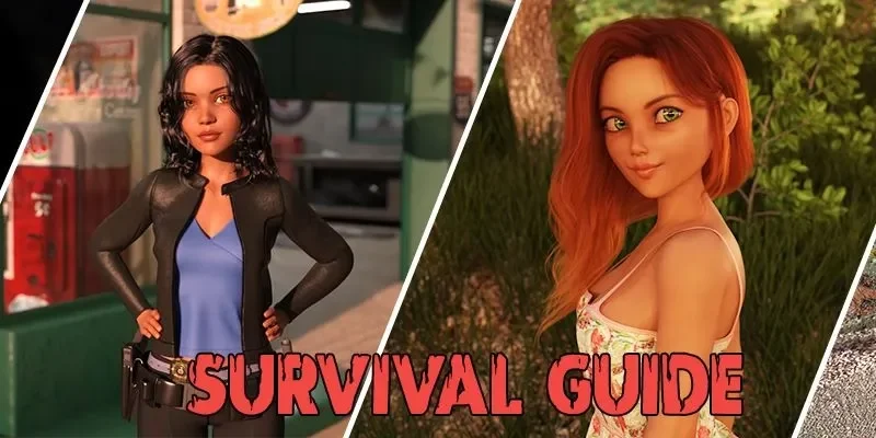 Survival Guide cover Day14.5 – Ren'Py adult game by RazzyBerry free download