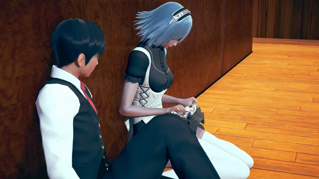 Maids & Masters gameplay screenshot 9 (Ren'Py adult game) by The Mithril Hourglass – free download