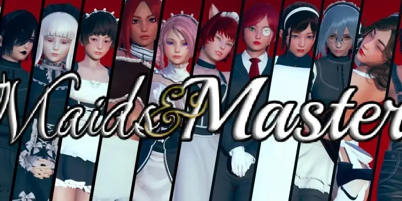 Maids & Masters cover 1.0.2 – Ren'Py adult game by The Mithril Hourglass free download