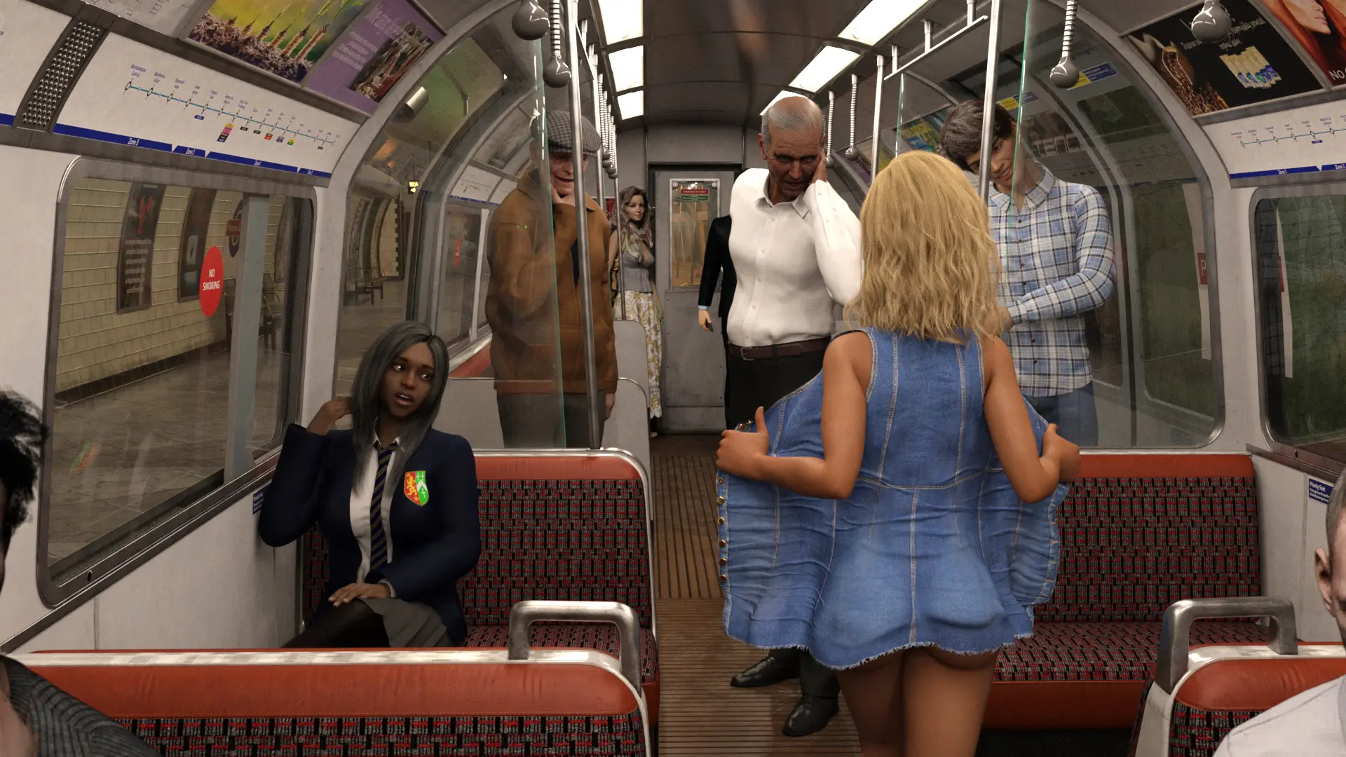 Tamara Exposed gameplay screenshot 1 (Ren'Py adult game) by Adorable Romaine – free download