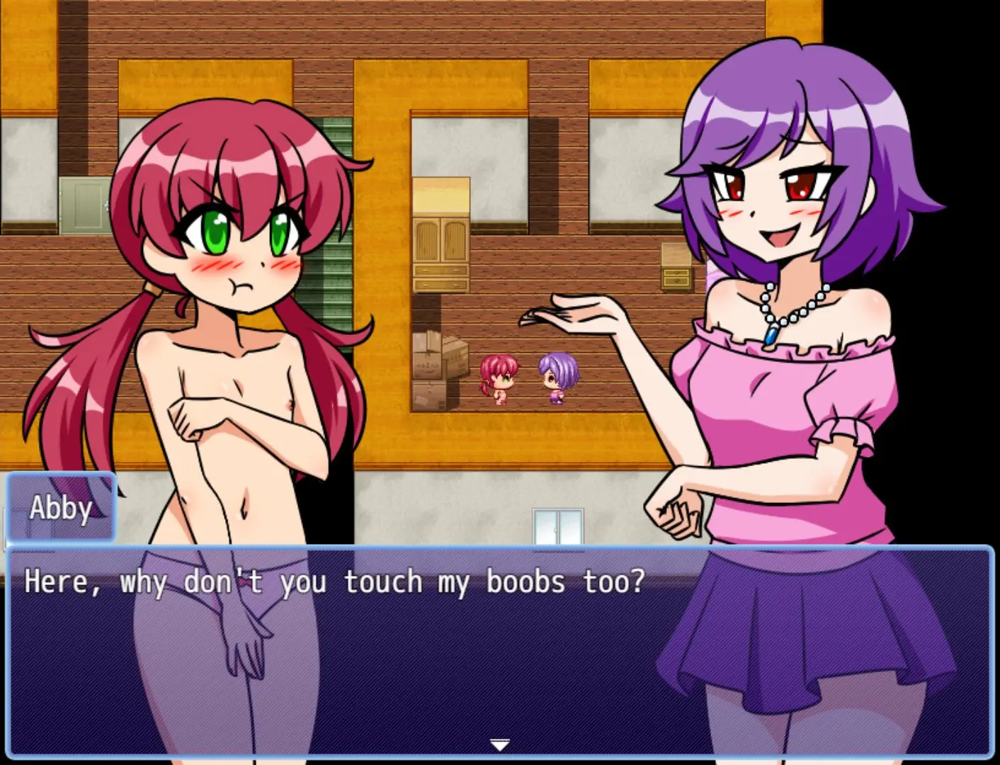 May’s Summer Vacation gameplay screenshot 13 (Ren'Py adult game) by Otchakun – free download