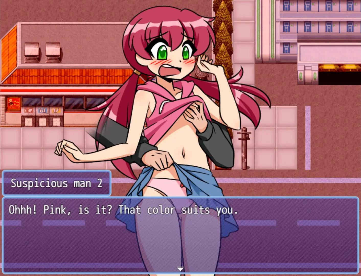 May’s Summer Vacation gameplay screenshot 5 (Ren'Py adult game) by Otchakun – free download