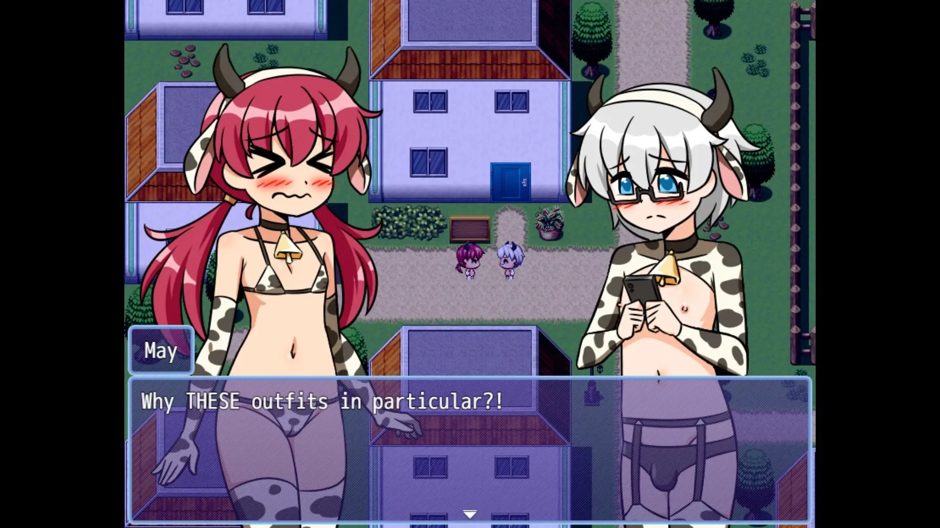 May’s Summer Vacation gameplay screenshot 10 (Ren'Py adult game) by Otchakun – free download