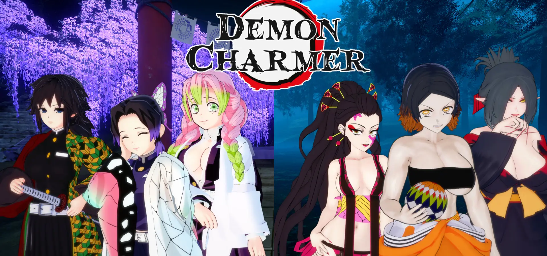 Demon Charmer cover 0.30 – Ren'Py adult game by Darknerious free download