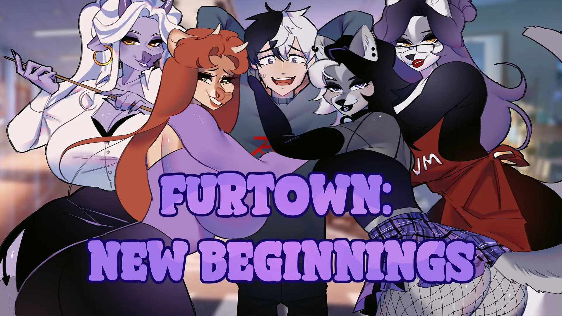 Furtown: New Beginnings gameplay screenshot 3 (Ren'Py adult game) by BisCreates Studio – free download