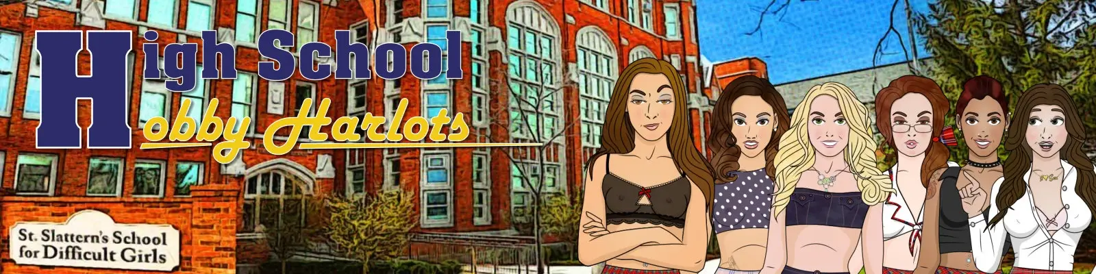 High School Hobby Harlots gameplay screenshot 6 (Ren'Py adult game) by Hobby Harlot Games – free download