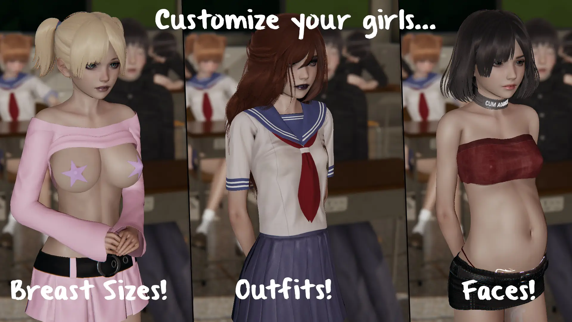Public Sex Life H gameplay screenshot 5 (Ren'Py adult game) by ParadiceZone – free download