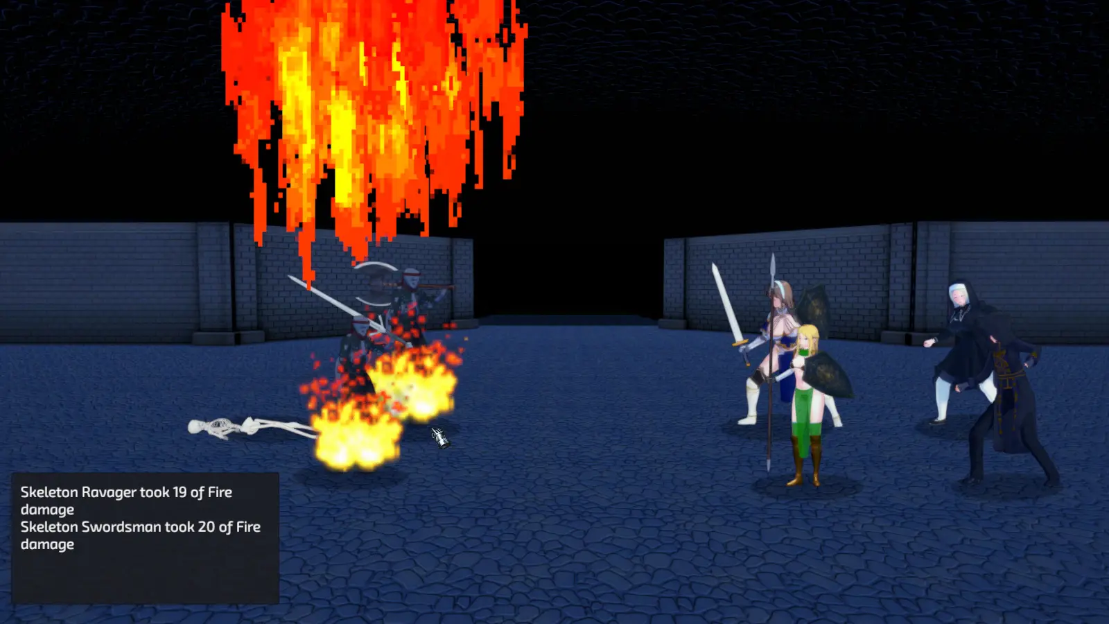 Harem Party Adventures gameplay screenshot 4 (Ren'Py adult game) by AssmodeusDEV – free download