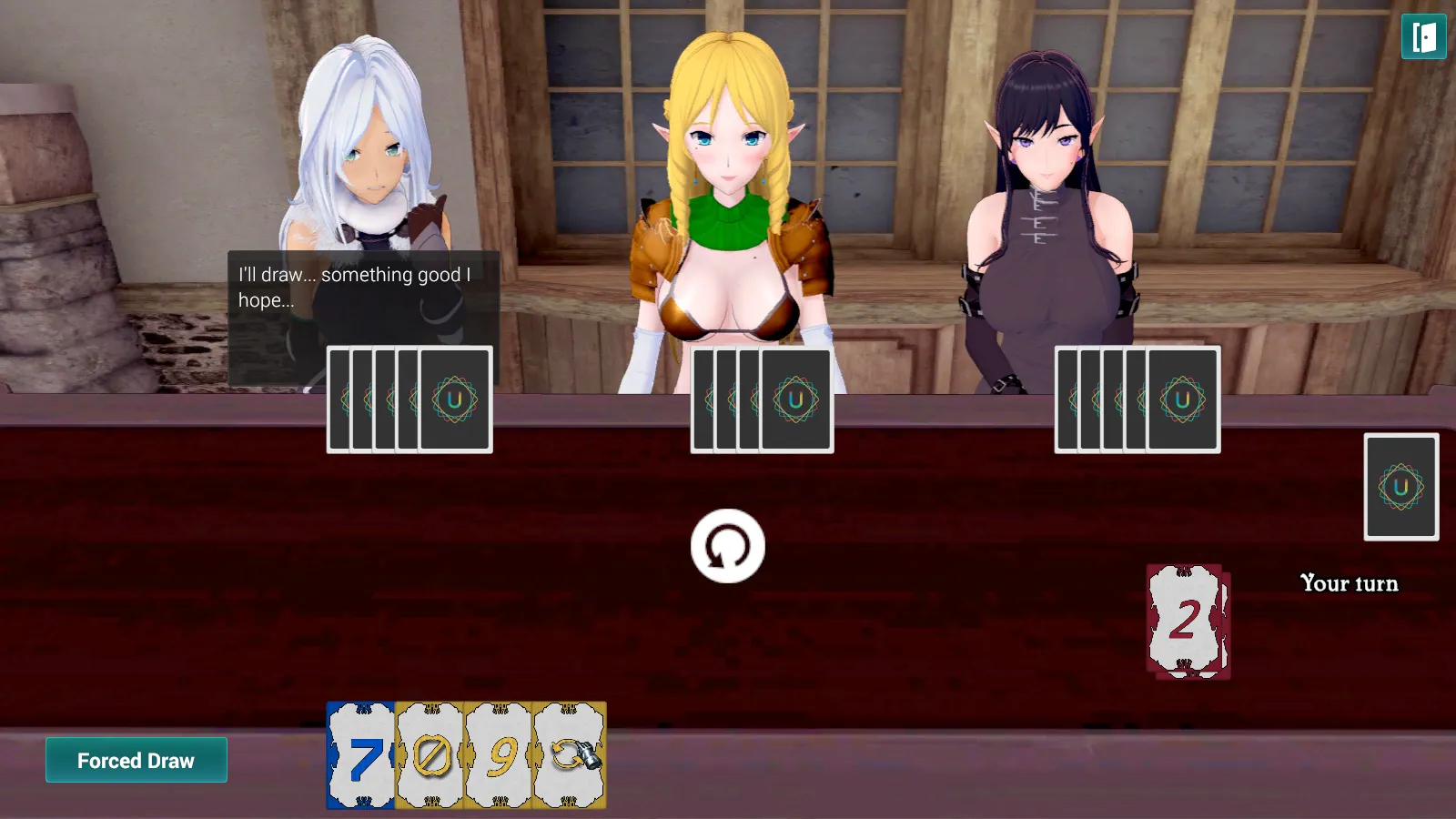 Harem Party Adventures gameplay screenshot 7 (Ren'Py adult game) by AssmodeusDEV – free download