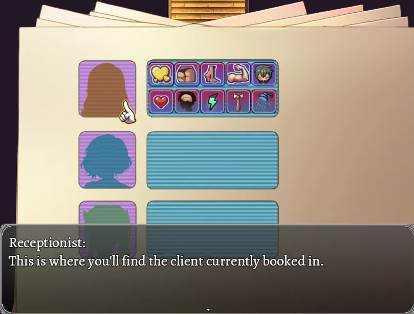 Black Rose Hotel gameplay screenshot 3 (Ren'Py adult game) by Zenkuro – free download
