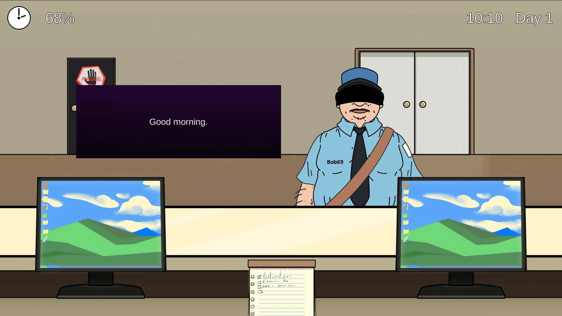 Janitor of Love gameplay screenshot 2 (Ren'Py adult game) by Umbra Erotica – free download