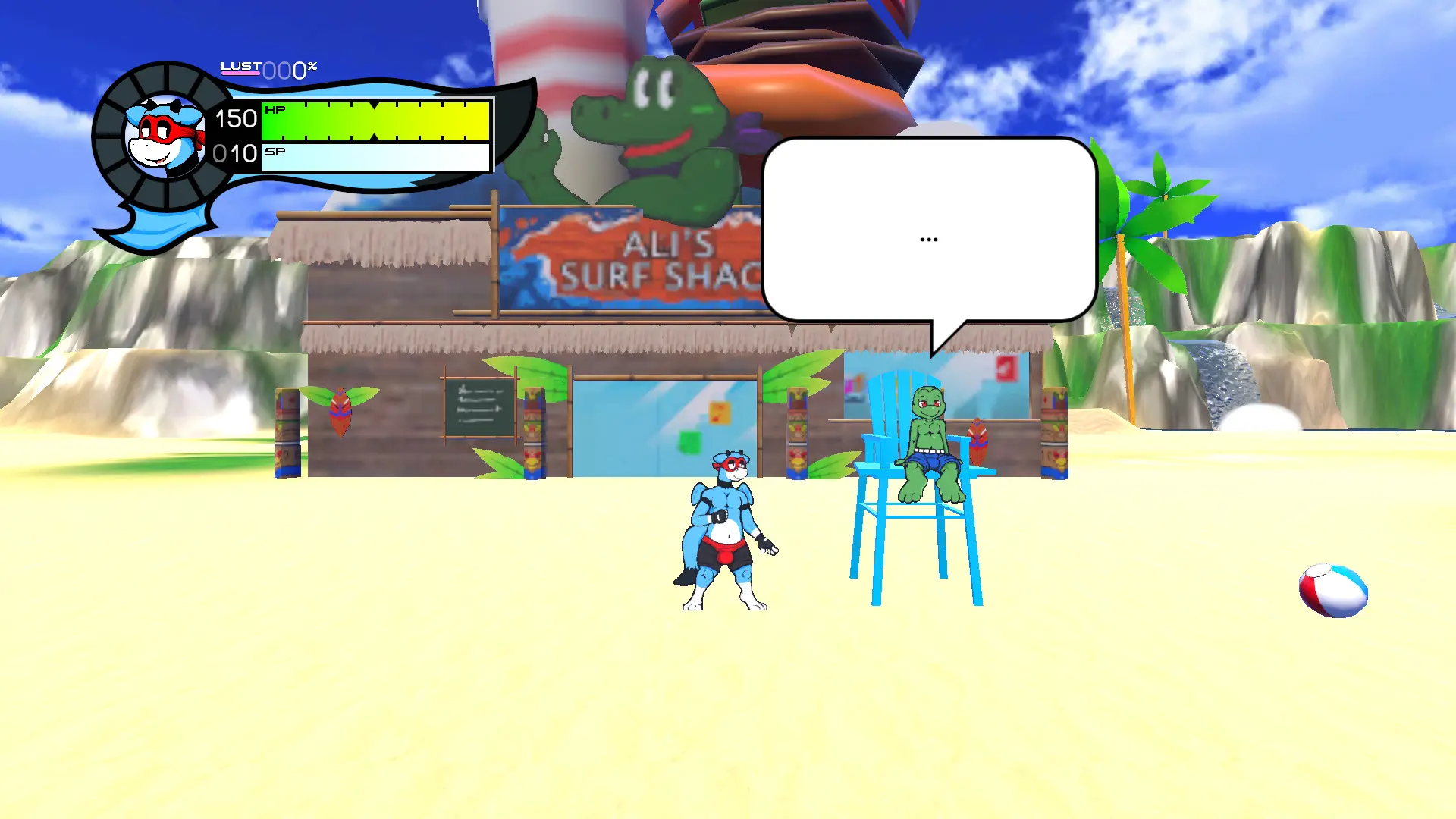 Oh So Hero! Pre Edition II gameplay screenshot 2 (Ren'Py adult game) by Full Frontal Frog – free download