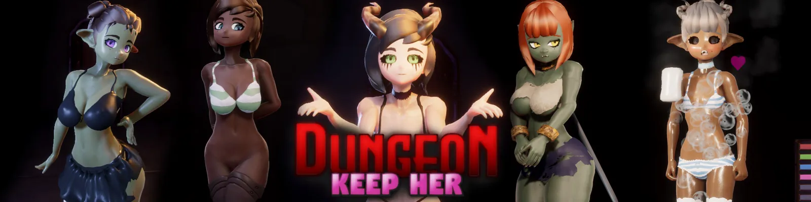 Dungeon: Keep Her cover 0.20.1 – Ren'Py adult game by keepherdev free download