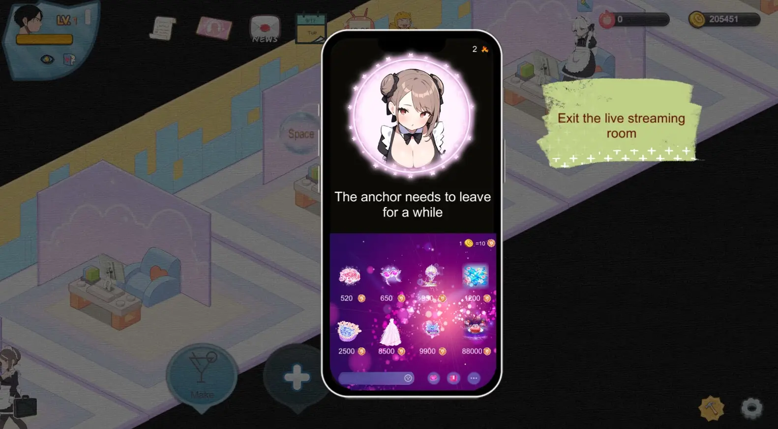 BM Love Cafe gameplay screenshot 11 (Ren'Py adult game) by zzzgame – free download