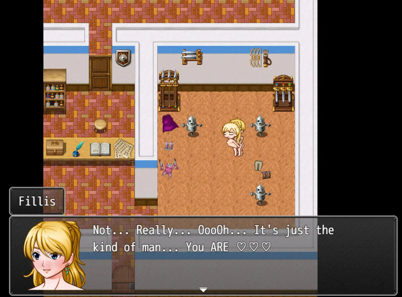 Adventuring with Belfast in Another World gameplay screenshot 9 (Ren'Py adult game) by Templar Studios – free download