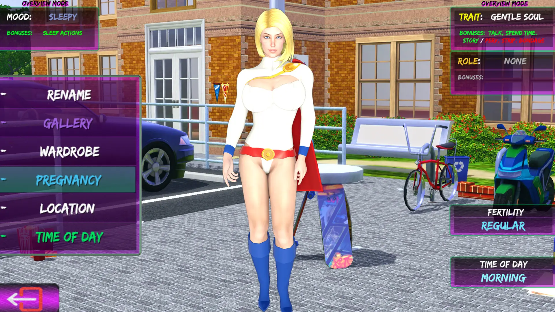HaremCards gameplay screenshot 6 (Ren'Py adult game) by Pink Palm Production – free download