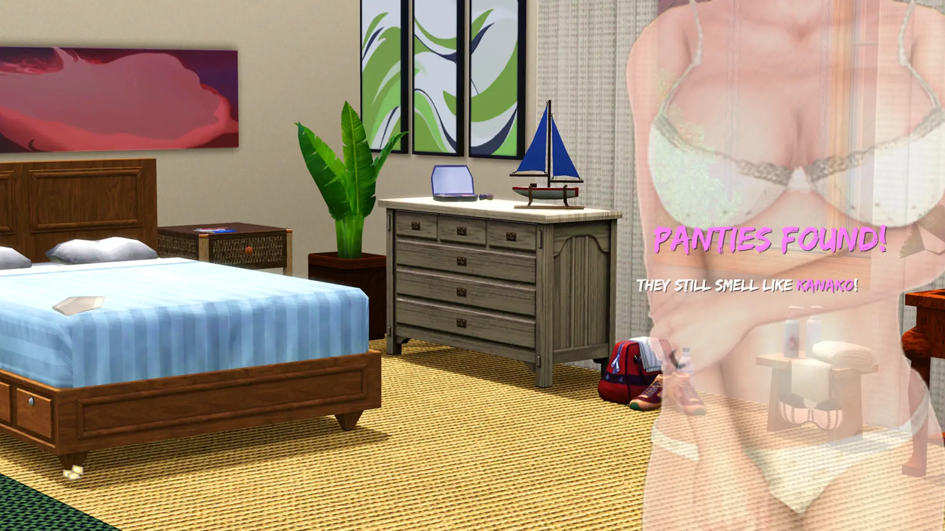 HaremCards gameplay screenshot 9 (Ren'Py adult game) by Pink Palm Production – free download