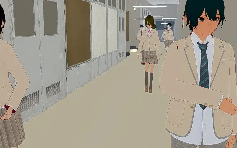 King of the School cover 0.18 – Ren'Py adult game by Azteca free download