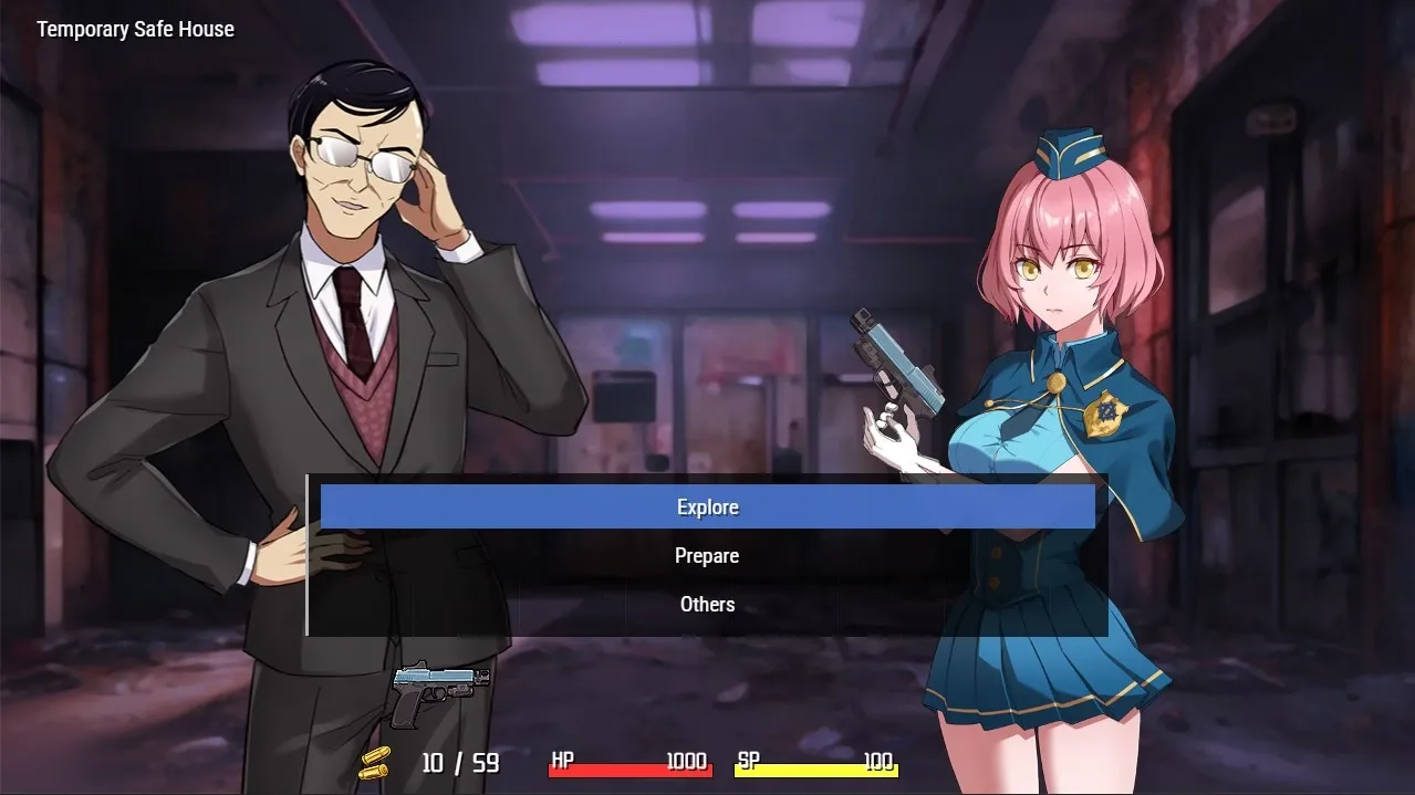 TUNNEL ESCAPE Fates Entwined gameplay screenshot 1 (Ren'Py adult game) by Elzee – free download