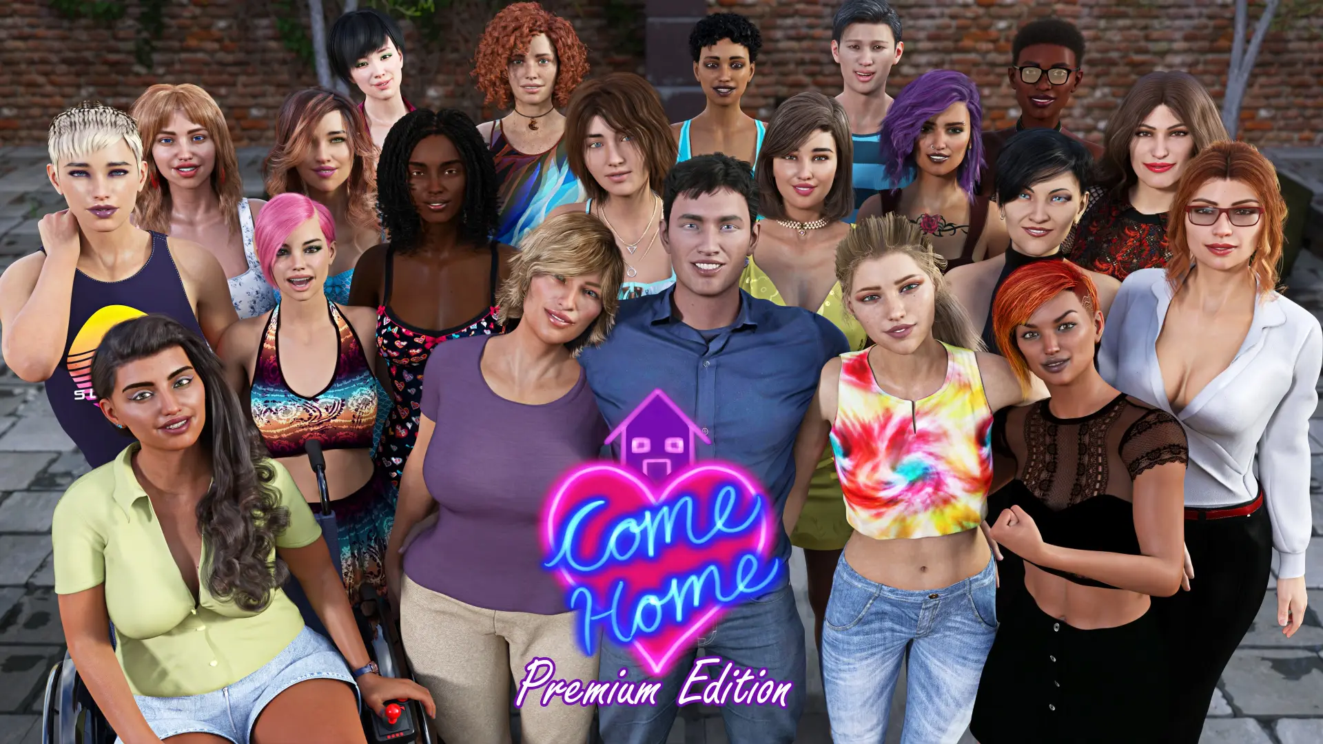 Come Home cover 1.04 Premium Complete Edition – Ren'Py adult game by R.J. Rhodes free download