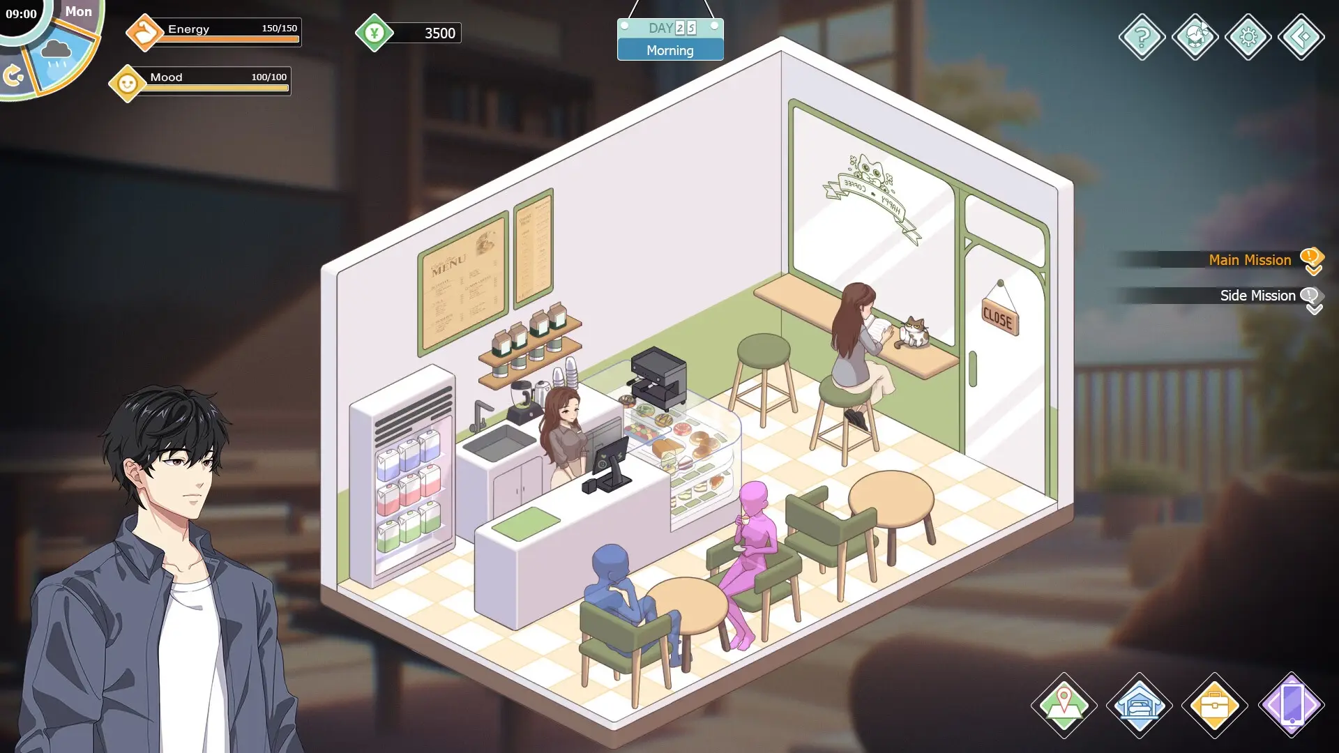 Love n Life: Happy Student gameplay screenshot 6 (Ren'Py adult game) by Reborn Entertainment – free download