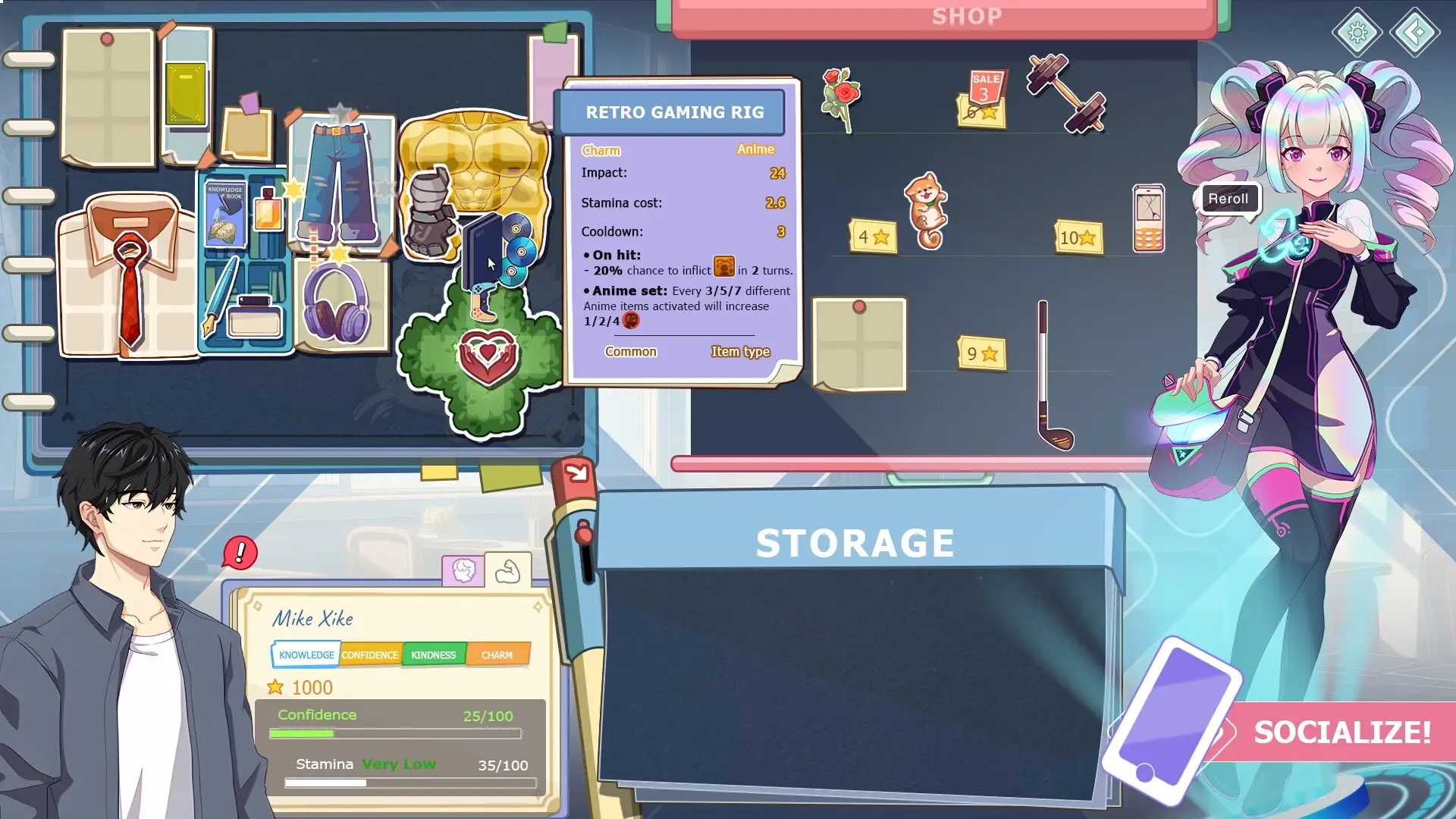 Love n Life: Happy Student gameplay screenshot 12 (Ren'Py adult game) by Reborn Entertainment – free download