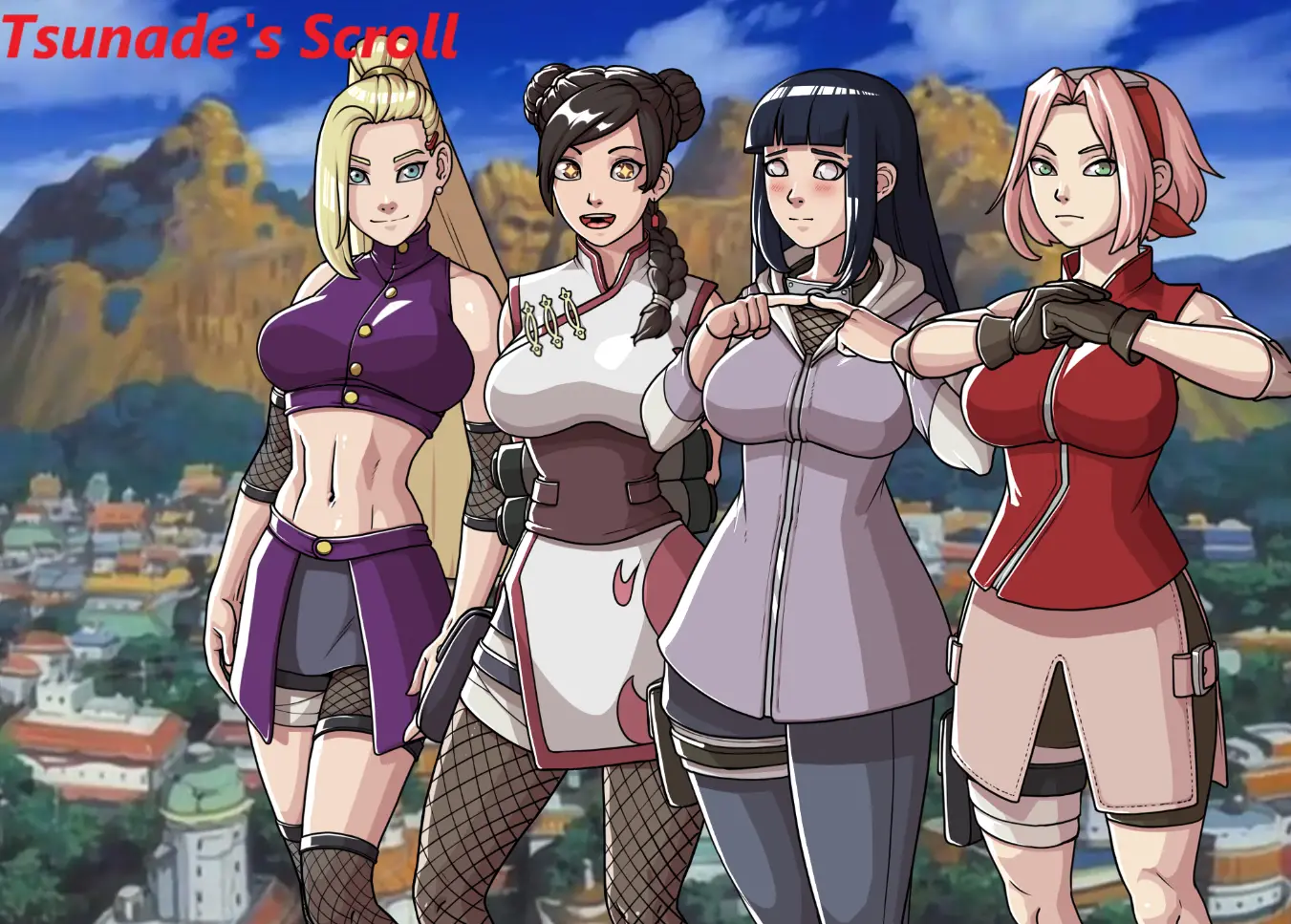 Tsunade’s Scroll gameplay screenshot 2 (Ren'Py adult game) by Feodosiy – free download