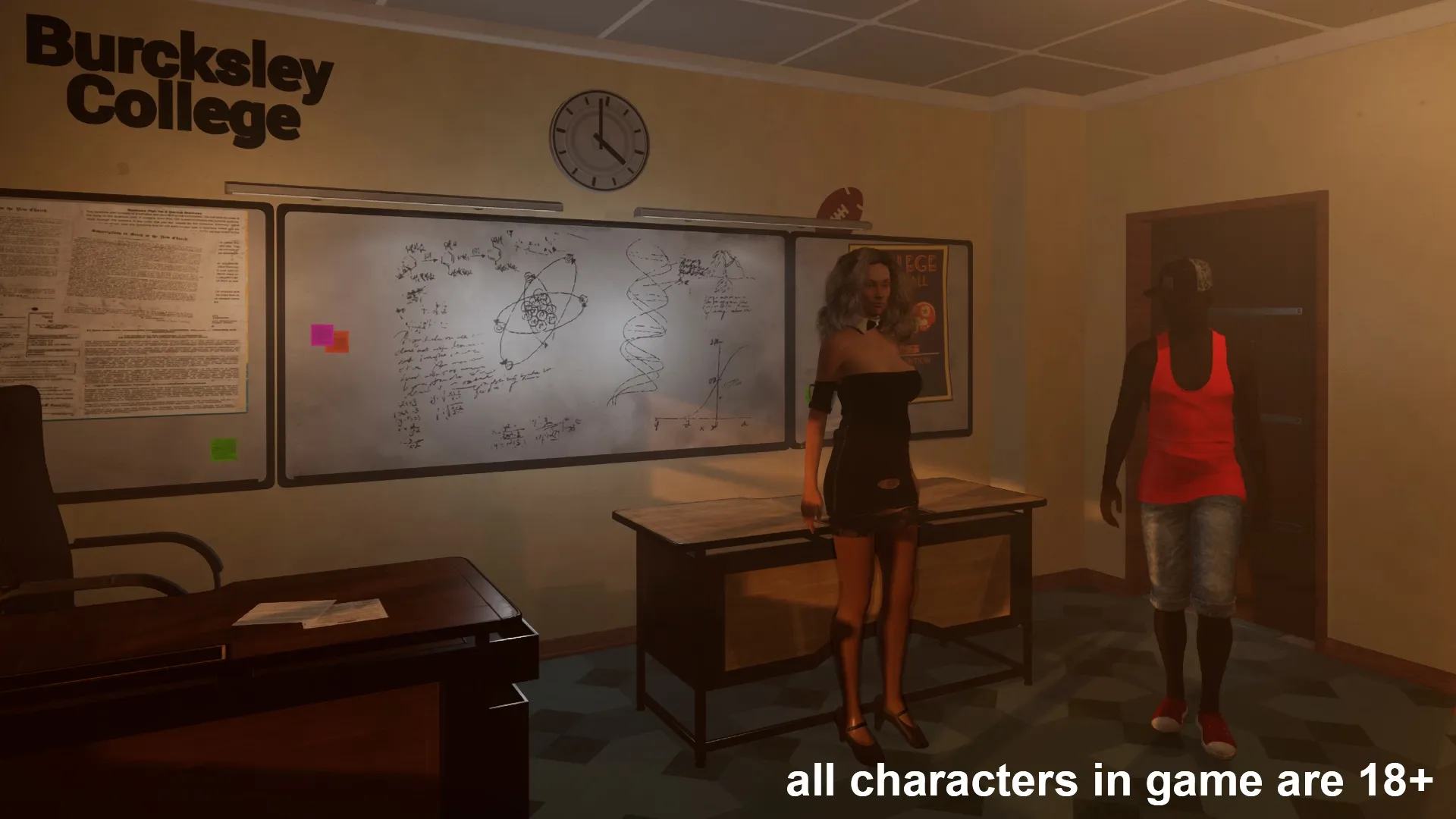 Expose My Teacher (A Wife and Mother Fan Game) gameplay screenshot 4 (Ren'Py adult game) by Luxxor – free download