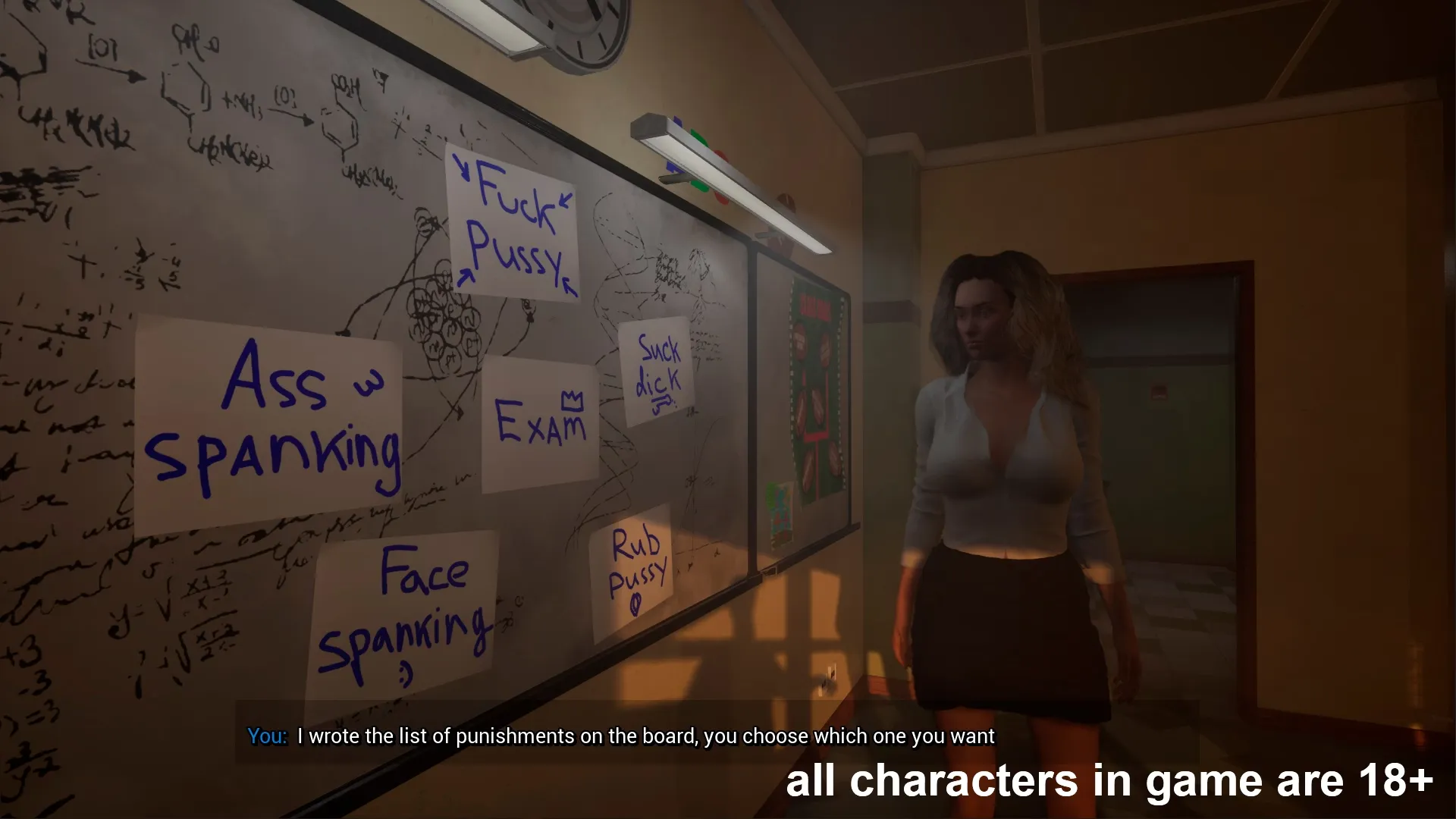 Expose My Teacher (A Wife and Mother Fan Game) gameplay screenshot 12 (Ren'Py adult game) by Luxxor – free download