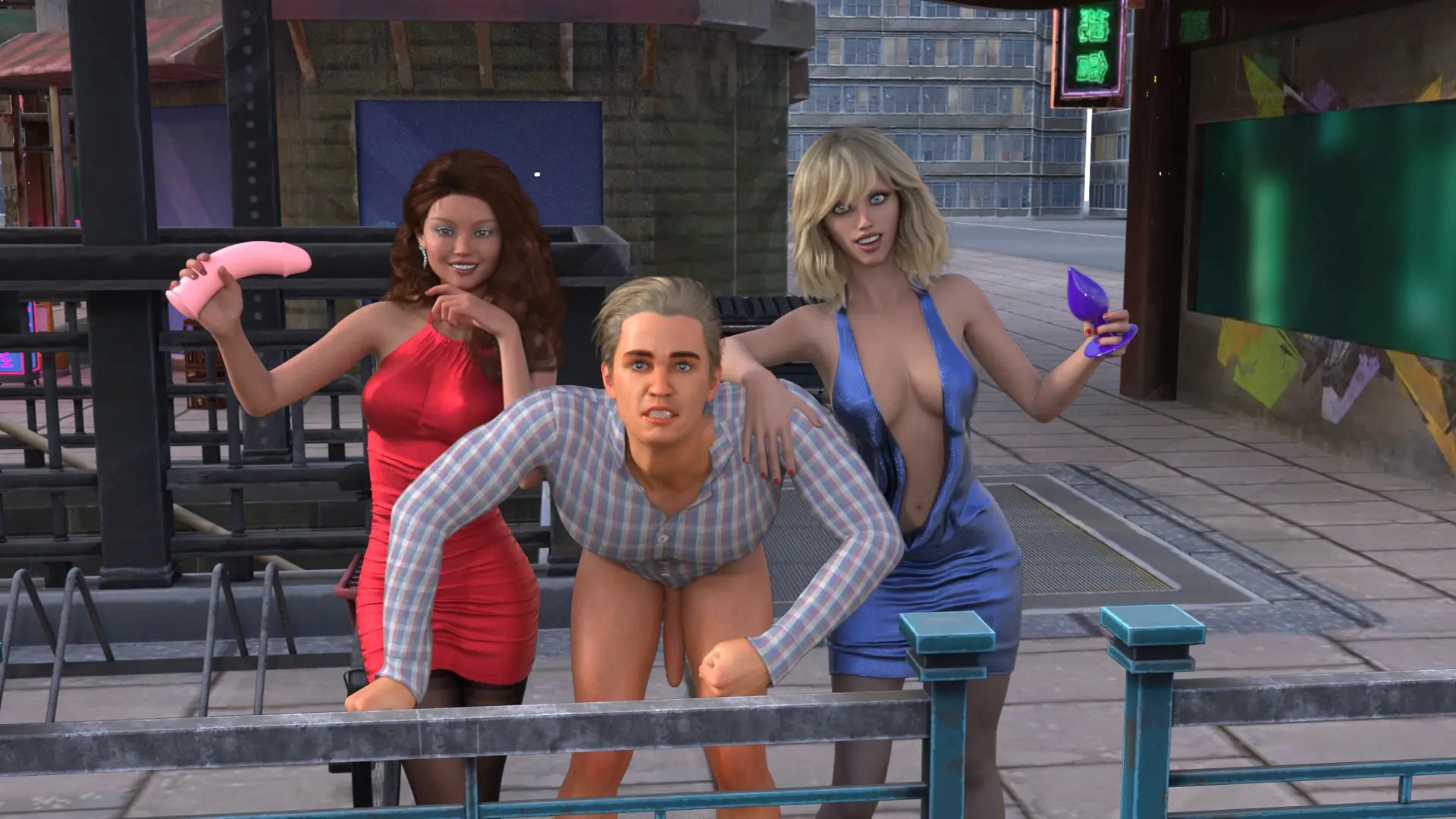 City of Broken Dreams: A Femdom Superhero Game gameplay screenshot 11 (Ren'Py adult game) by BrokenDreams – free download