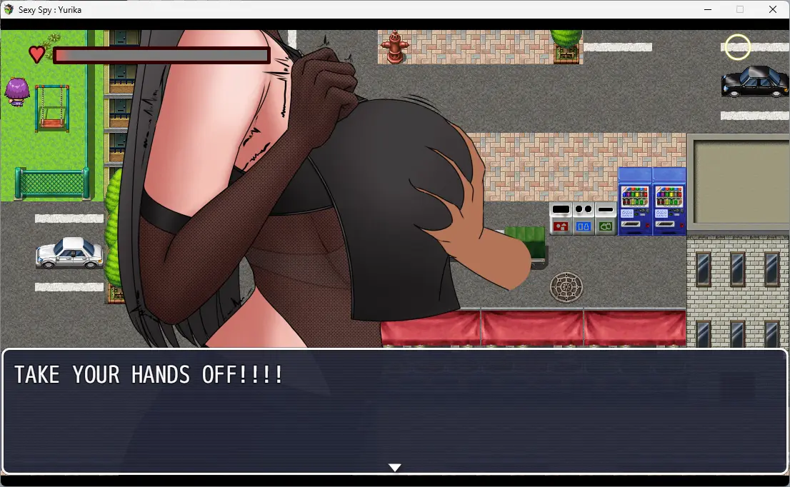 Sexy Spy : Yurika gameplay screenshot 3 (Ren'Py adult game) by Arc Studio – free download