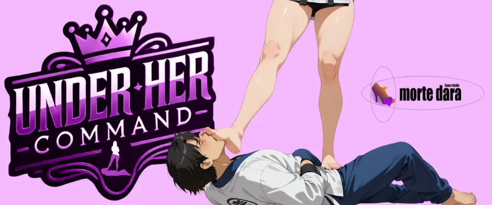 Under Her Command cover June Update – Ren'Py adult game by MorteDara free download