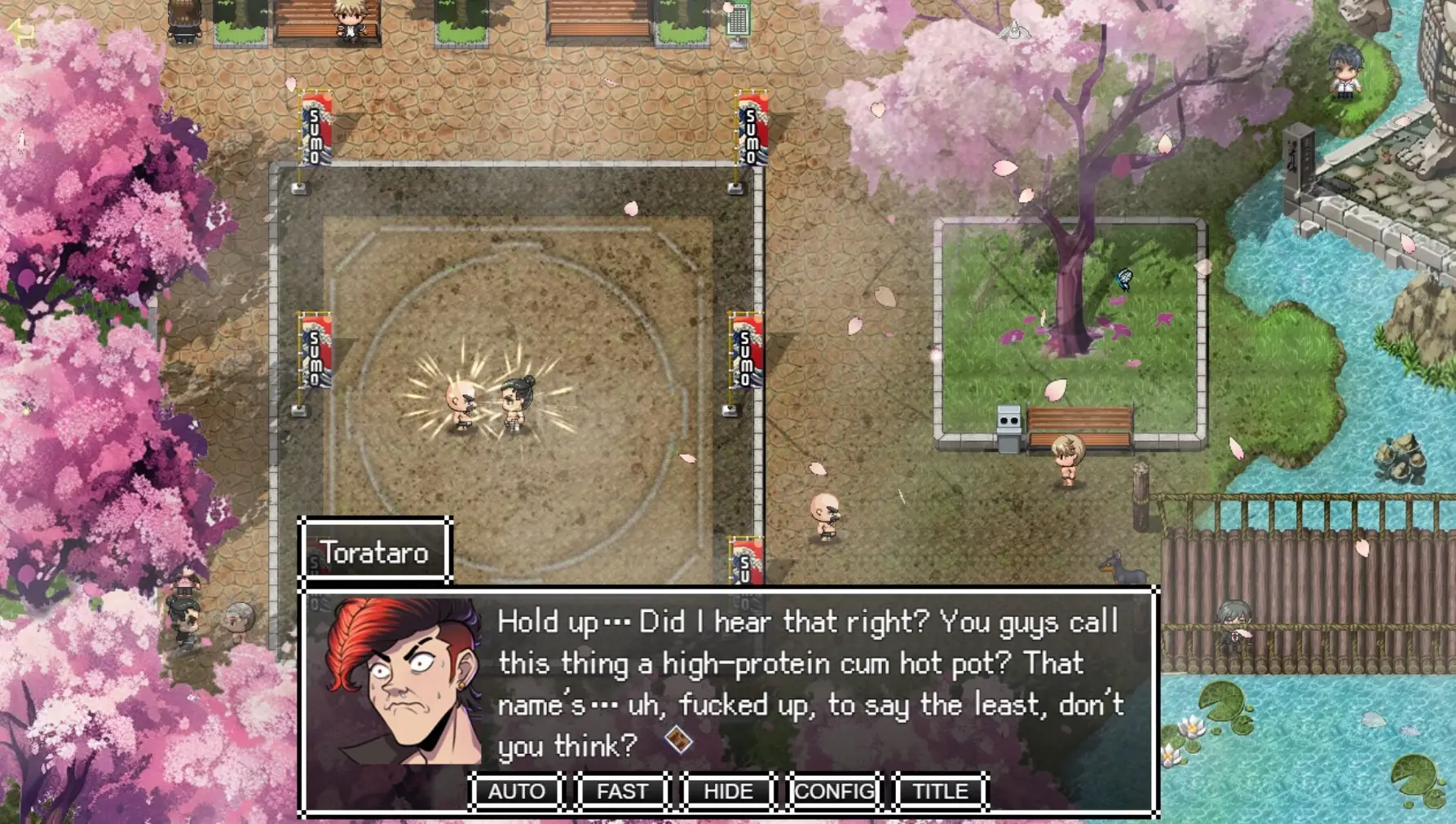 Fist Soul Chronicles: Path of the Bancho! gameplay screenshot 1 (Ren'Py adult game) by Pabo Babo – free download