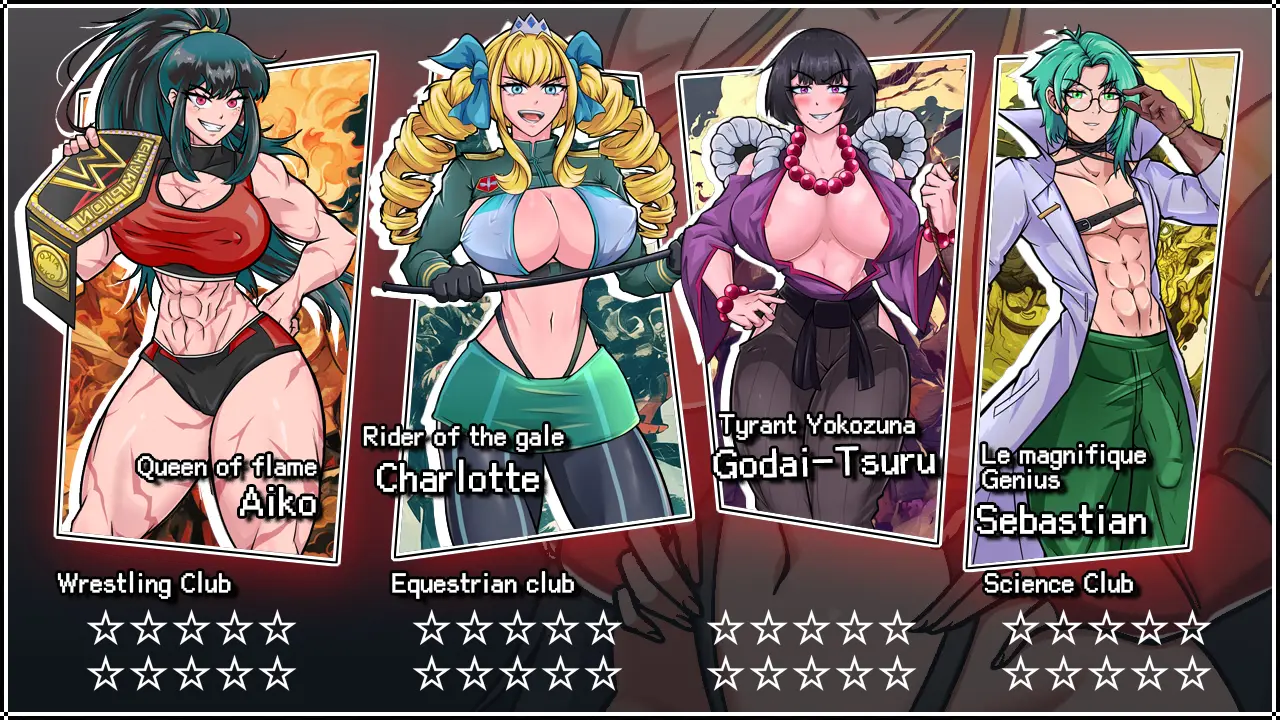 Fist Soul Chronicles: Path of the Bancho! gameplay screenshot 4 (Ren'Py adult game) by Pabo Babo – free download