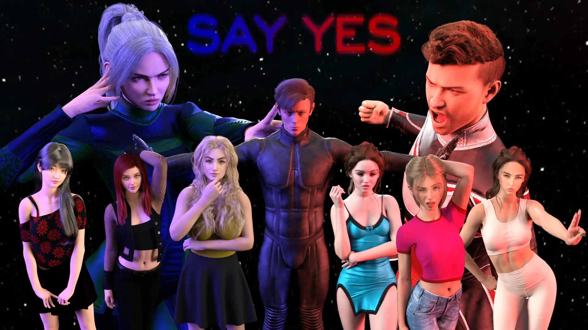 Say Yes gameplay screenshot 2 (Ren'Py adult game) by Pekop – free download